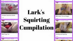 Larks Squirting Cumpilation