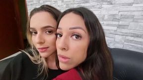 TABOO KISSES - GLUED MOUTHS - VOL # 449 - FERNANDA BLOND AND YASMIN PROVIERO - CLIP 01 - NEW MF DEC 2021 - never published - Exclusive Girls