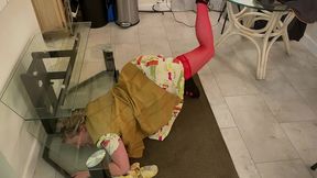 stepmom gets stuck and fucked in the ass