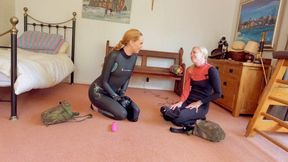 Neoprene Orgasms For Lucy and Me 4K