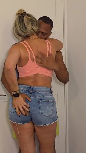 Thrilling moment from &quot;Milf takes a stranger she meets on the street to her house - Monique Fuentes &amp; Brandon Cruz&quot;
