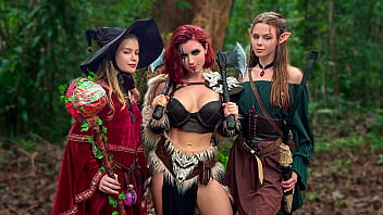 porno D&D Realm - Sweetie Fox, Diana Rider & ArinaFox in Erotic Journey