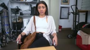 Petite brunette shows to the horny BBC casting agent her little and tight asshole
