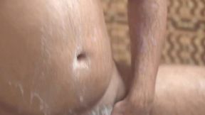 Amateur Indian Wife Sudipa's Dirty Hindi Shower Sex with Natural Tits