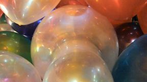 POV B2P 24&quot; Clear Tuftex in Room Full Of Balloons