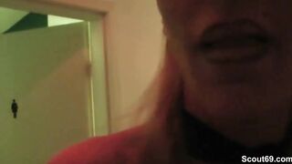 German Big Dick Boy Nailed Bae Whore cougar and Cum