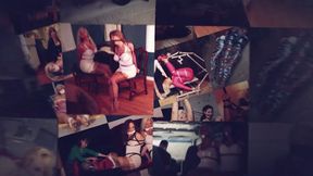 A Trio of MILF Secretaries Hobbled, Helpless & Held in the Hideout with Hands Bound in Duct Tape! On Screen Gagging! 2686 HD