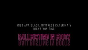 Ballbusting in Boots
