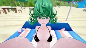 Tatsumaki And I Engage In Rough Beach Sex - One-Punch Man Hentai