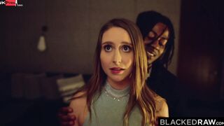 BLACKEDRAW Erotic Dark Haired's long african dick fantasy comes true 2