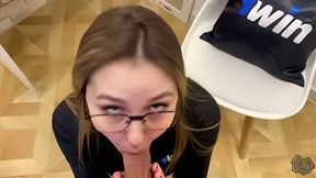 After winning 1win, I screwed my step-mom doggystyle - it's the greatest and dirtiest XXX porn!