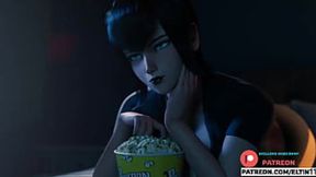 Giant Mavis Dracula Rides Hard Halloween Throatfuck - Top Cartoon Hentai 4k 60fps