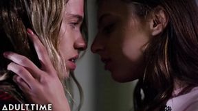 Lesbian party babe just ravaged, raw, reckless; all hers