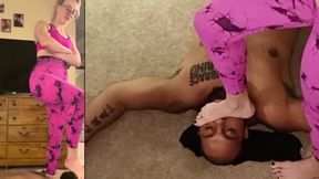Throwback Thursday - Pink Yogapants Post Cum Consequences Supercut