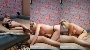 соблазнила ножками и отсосала