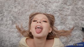 Teen Jizz-Loving Roommate Sneaks into a 3some orgy