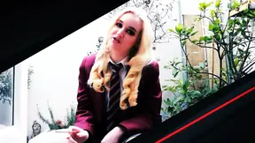Bisexual Redheads Take It In Turns To Ride Cock In British FFM Threesome