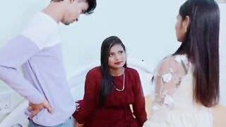 Indian Girlfriend With Boyfriend Sex Teaching Girlfriend's Friend