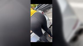 Ruby's Transparent Leggings Showcase
