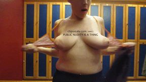 LOCKER ROOM TITS