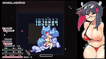 Rignetta's Adventure [ Monsters Hentai Game ] Ep.13 first ending with the giant darkness queen licking her pussy up her womb with her gigantic tongue