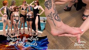 Amazons Humiliate the little Maids LEG ENG l 1080p