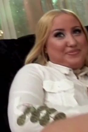 Thick Blonde Bimbo Wants BBC to Do Her Pussy Good