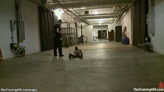 Black licked and banged by gimp
