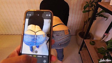 Vas a masturbarte con esas fotos? Y si mejor me desnudo
