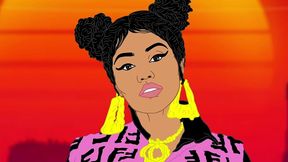 nasty nicki s big black ass anime shoot