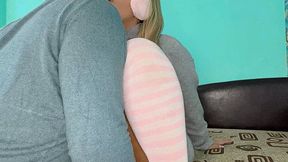 Trixy wanted a hot hard cock on a cold winter day (Pussy licking, Fucking and Creampie) Part Two