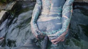 Hot Spring Hidden Anal&#x1F44C; Action Outdoors