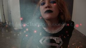 Supergirl Transformed into Magic Bimbo handjob Slut