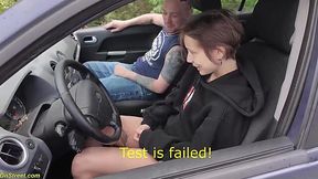 Teen Slut Trades Ass for Driver's License in Anal Fuckfest