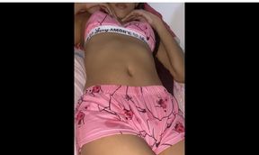 tight pussy of TEEN18+ in pajamas