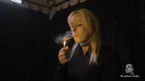 Grey clouds of smoke 4K MP4