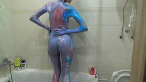 avatar milf fucks herself to squirting orgasm and gives handjob