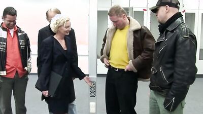 German Mature Gangbang