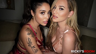 RICKSY ROOM - Threesome of The Year With Blake Blossom and Vanessa Sky