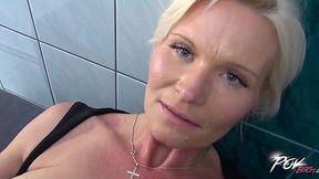 Mature Maid's Lewd Punishment: Pretty Pussy Payment