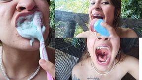 SOAPPING MY MOUTH