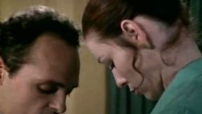 Wonderful brunette nympho Annette Haven gets her pussy fucked on the table