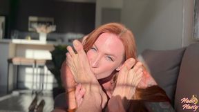 sexy milf slut sophia locke worships my body and begs for a pussy full of cum