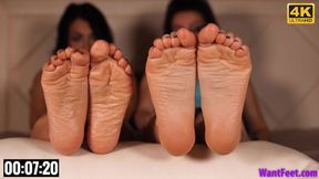 Wrinkled Oily Soles - 4K MP4
