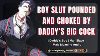 Dude Tramp Pleads Parent to Impale Him with His Ginormous Rock-hard Wood - Masculine Wailing Audio - ASMR