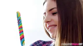Stella Cox’s Best Cock-Sucking Teases In College Uniform!