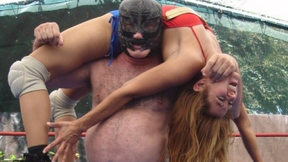 PLEASE DON&#039;T CALL THE POLICE! Latina Wonder Woman (Caliente) vs Female Destroyer