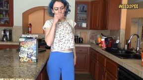 little jay can t hold her bladder and pisses her pants