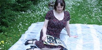 Big tits British Mature lady Tigger has outdoor sex with a toyboy