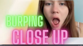 ASMR Close up Burps